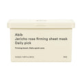 Abib Abib Jericho Rose Firming Sheet Mask Daily Pick 350ml 30ea - hydrating - front bottle shot