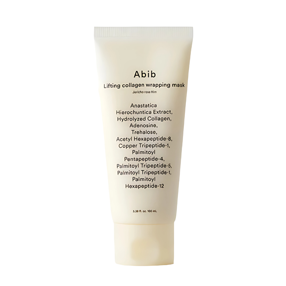 Abib Abib Lifting Collagen Wrapping Mask Jericho Rose Film 100ml - hydrating - front bottle shot