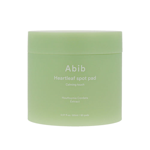 Abib Abib *renewal* Heartleaf Spot Pad Calming Touch (80 pads) - soothing - front bottle shot