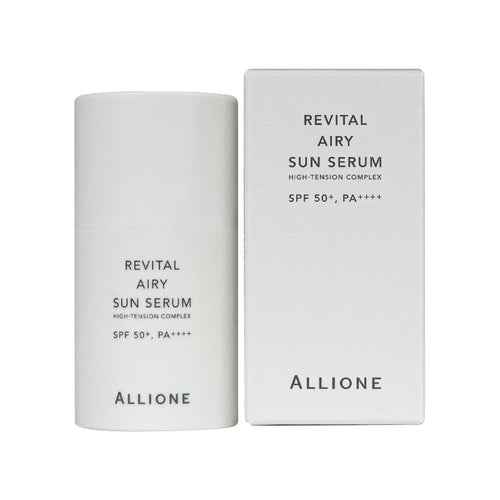 ALLIONE ALLIONE Revital Airy Sun Serum SPF50+ PA++++ 52ml - hydrating - front bottle shot