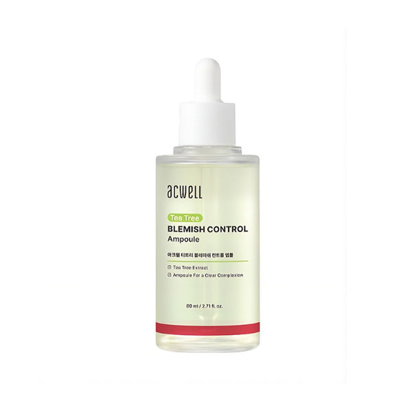 acwell Acwell Tea Tree Blemish Control Ampoule 80ml - soothing - front bottle shot