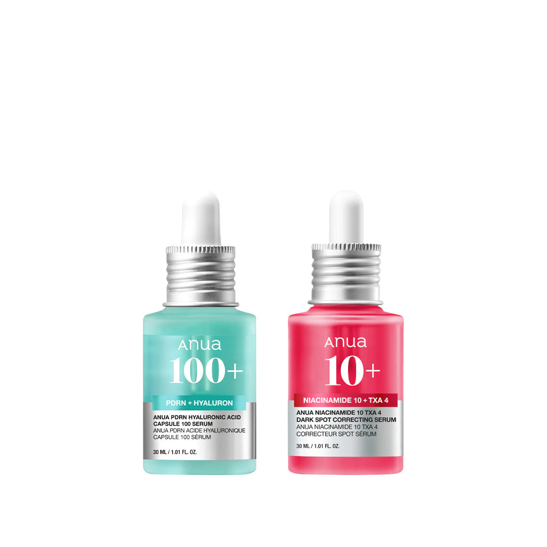 Anua Anua Serum SET (PDRN+Niacinamide) - hydrating - front bottle shot