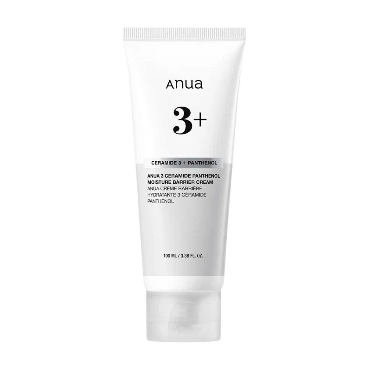 Anua Anua 3 Ceramide Panthenol Moisture Barrier Cream 100ml - hydrating - front bottle shot