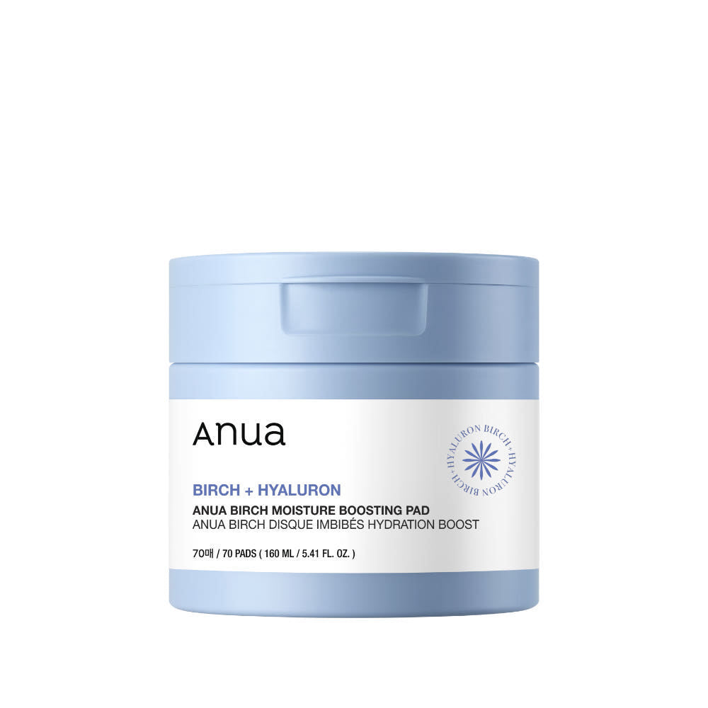 Anua Anua Birch Moisture Boosting Pad 70 pads - hydrating - front bottle shot