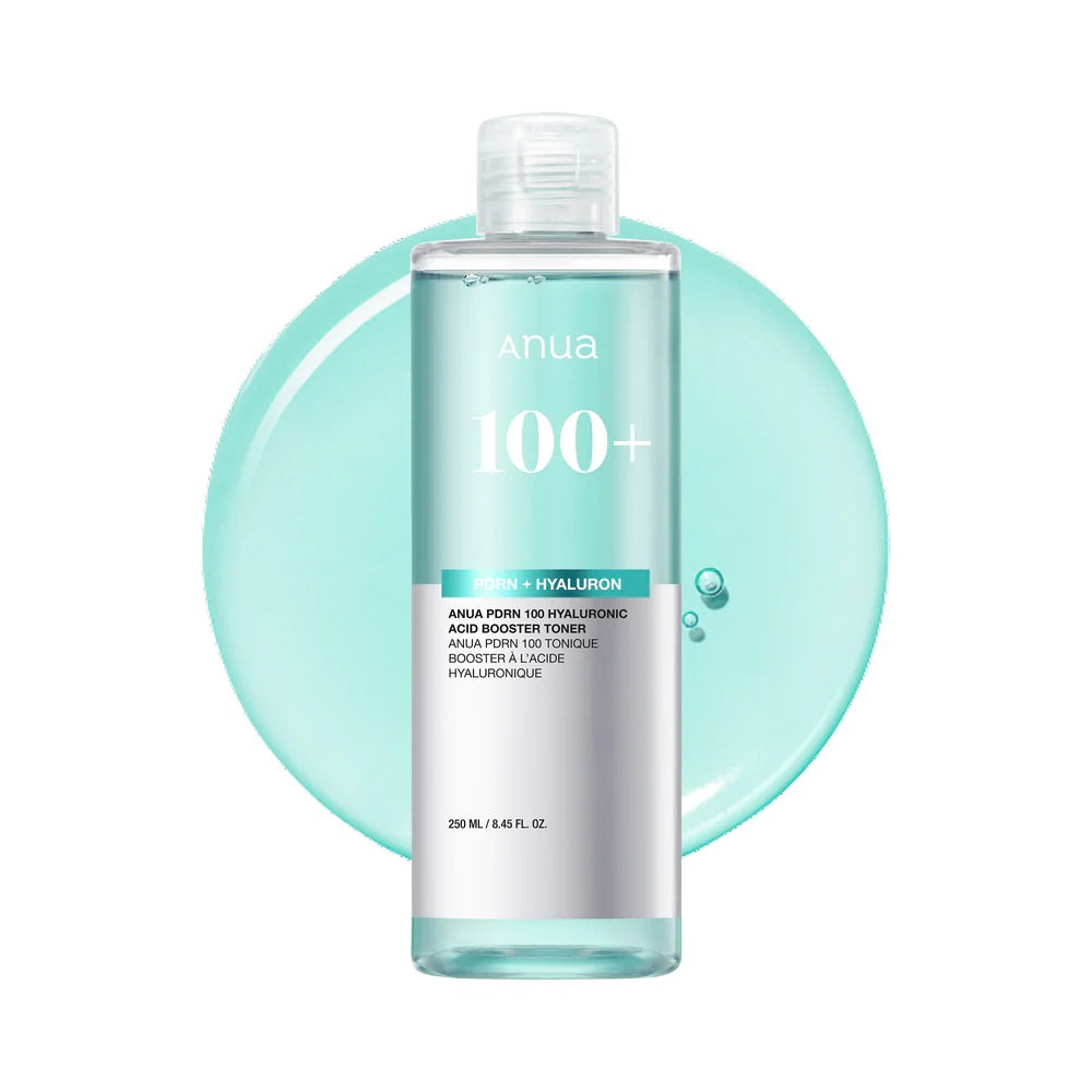 Anua Anua PDRN 100 Hyaluronic Acid Booster Toner 250ml - hydrating - front bottle shot
