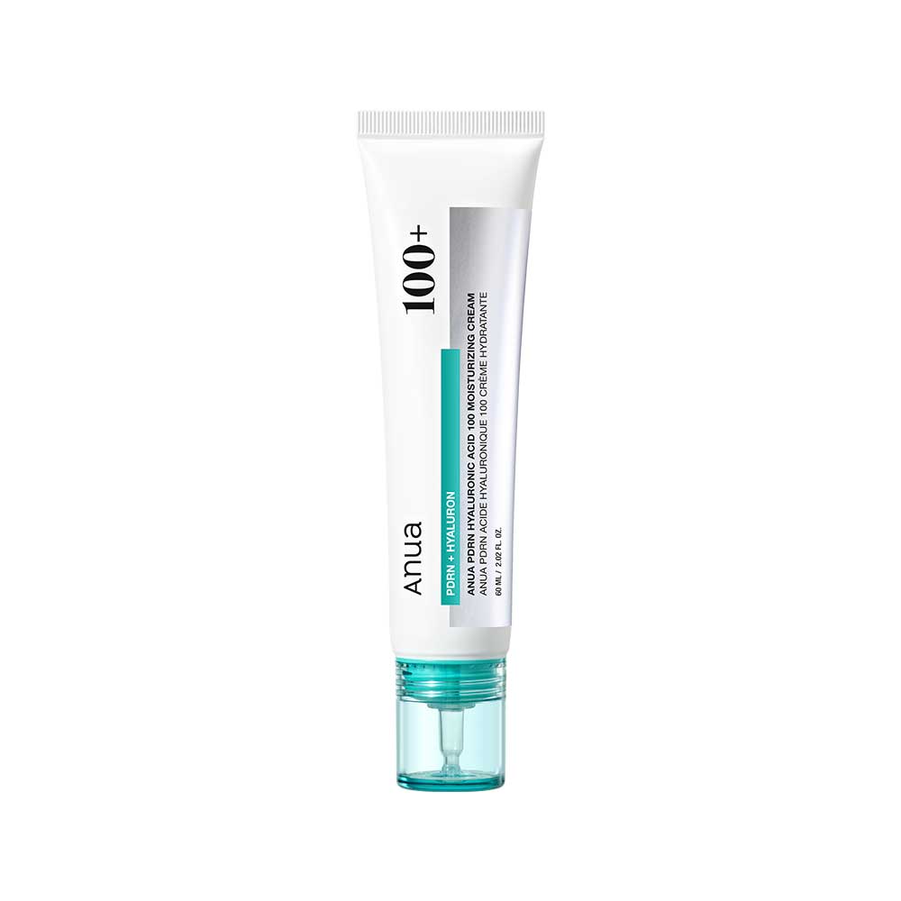 Anua Anua PDRN Hyaluronic Acid 100 Moisturizing Cream 60ml - hydrating - front bottle shot