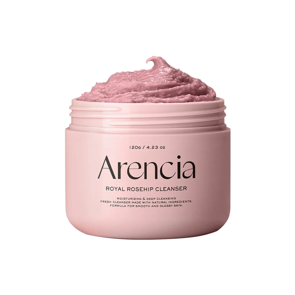 Arencia Arencia Rosehip Rice Mochi Cleanser 120g - hydrating - front bottle shot