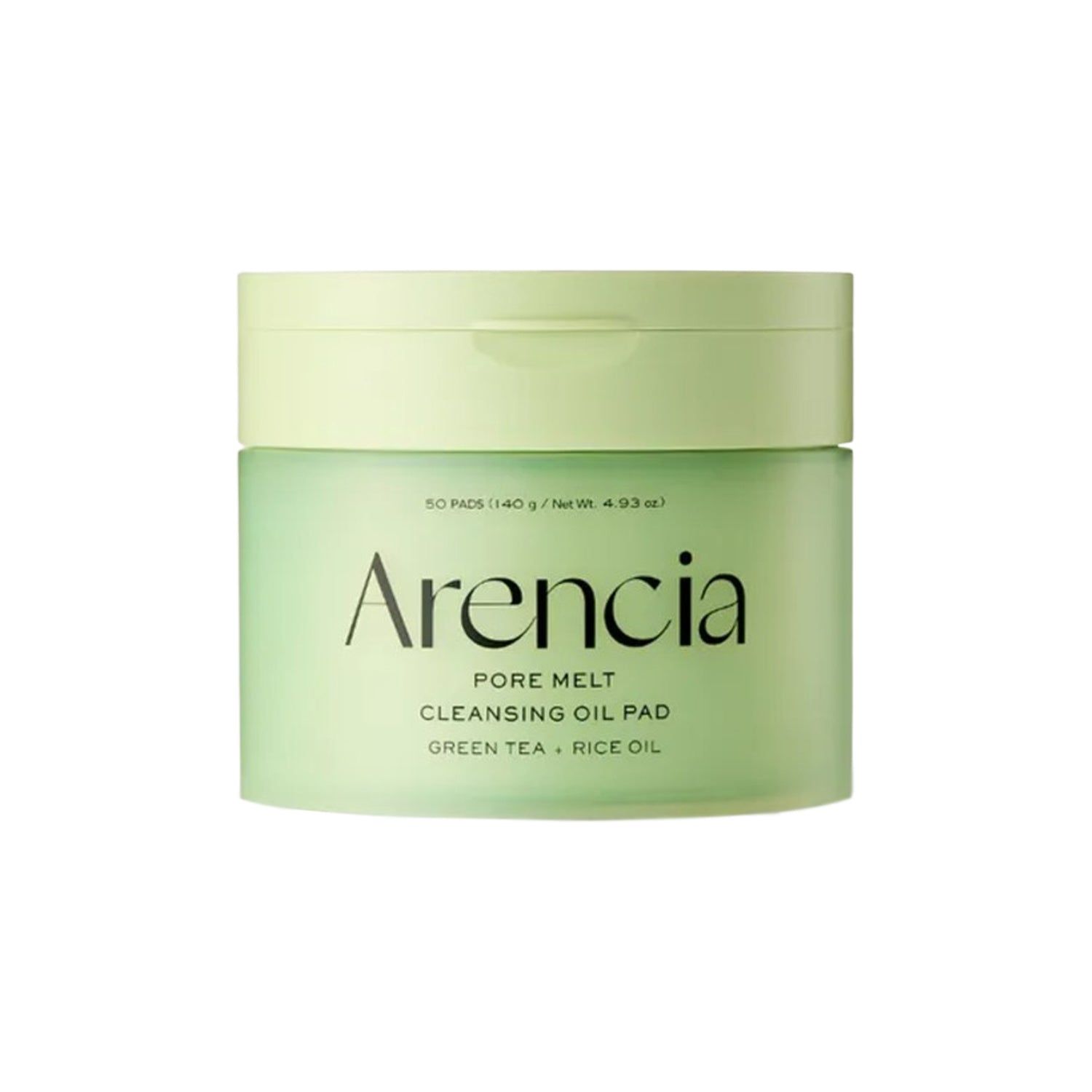 Arencia Arencia Pore Melt Cleansing Oil Pad 50 Sheets - pore care - front bottle shot