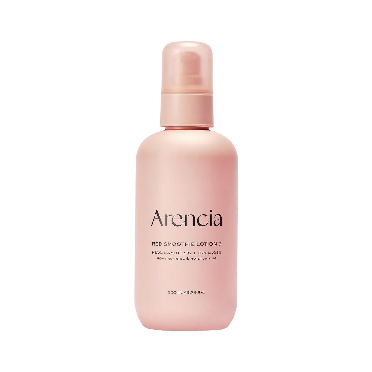 Arencia Arencia Red Smoothie Lotion 5 200ml - hydrating - front bottle shot