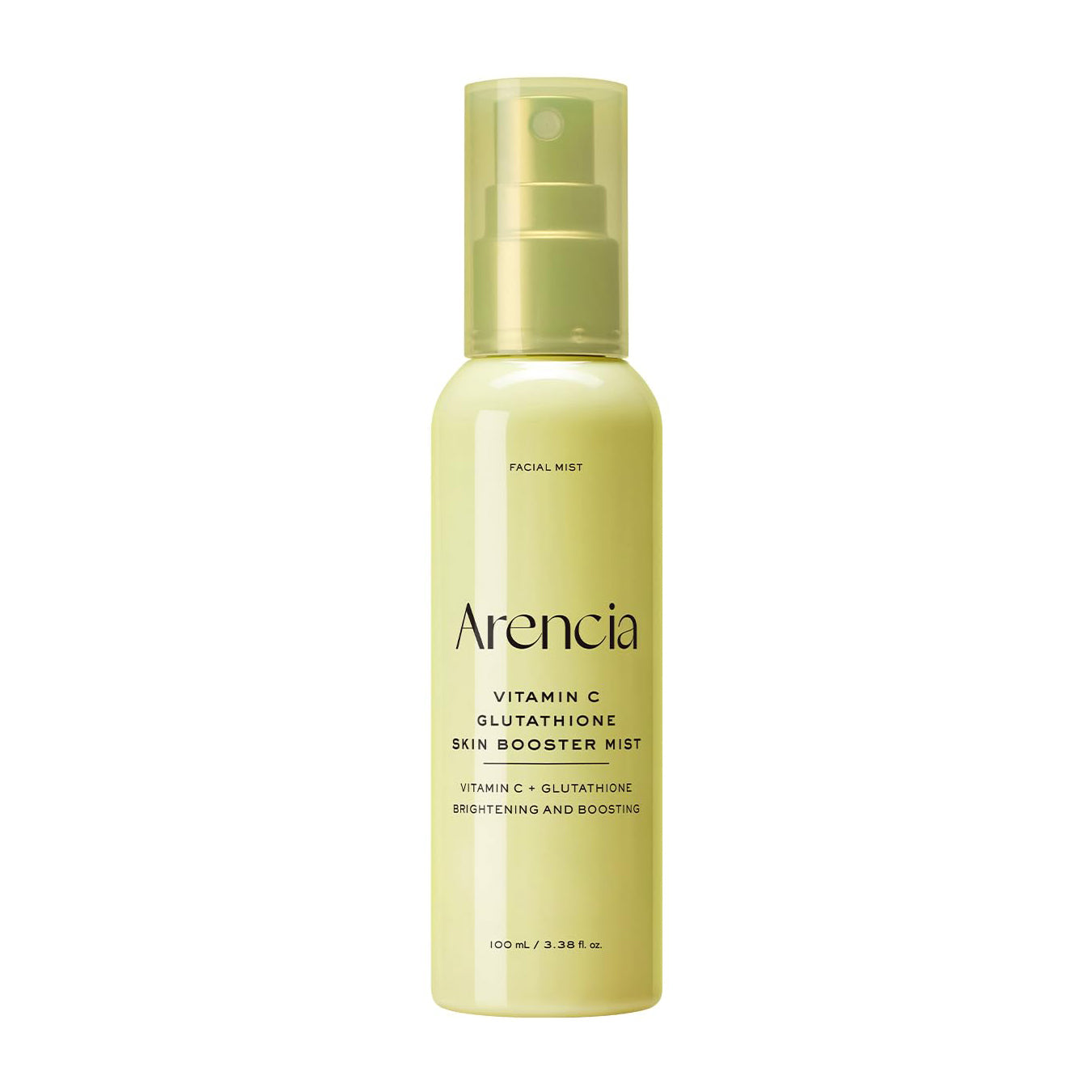Arencia Arencia Vitamin C Glutathione Skin Booster Mist 100ml - hydrating - front bottle shot