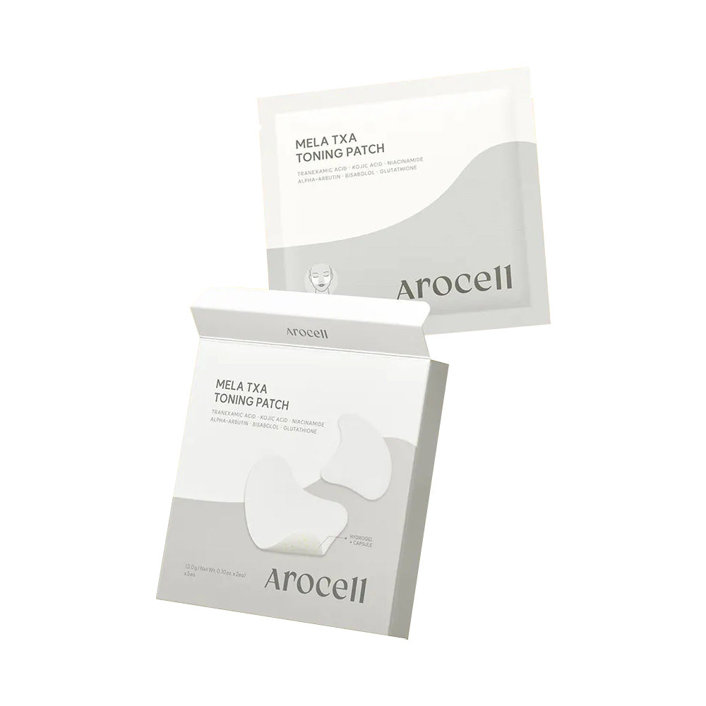 AROCELL Arocell Mela TXA Dark Spot Toning Patch 3.0g 5ea - anti-aging - front bottle shot