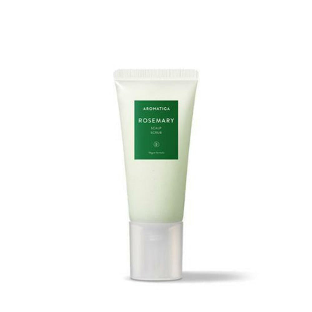 AROMATICA AROMATICA Rosemary Scalp Scrub 165g - exfoliating - front bottle shot