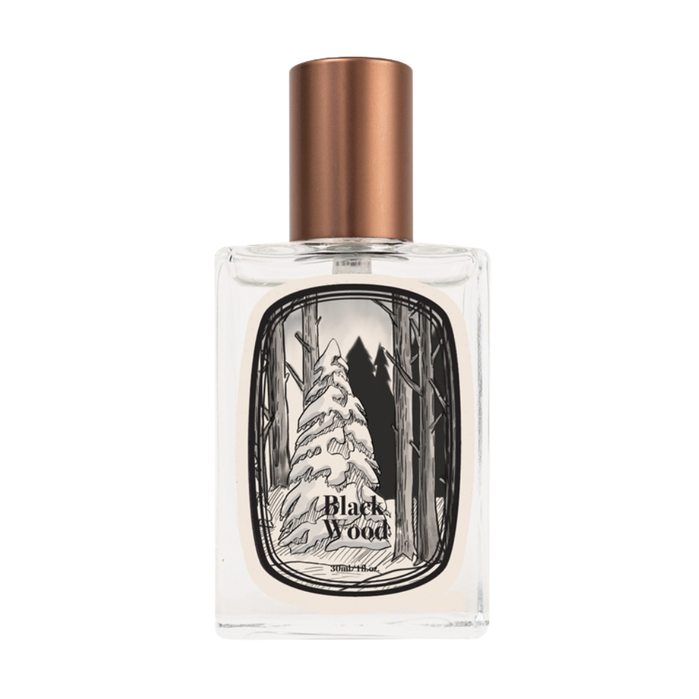 Atelier Faye Atelier Faye Perfume 30ml #Black Wood - sun protection - front bottle shot