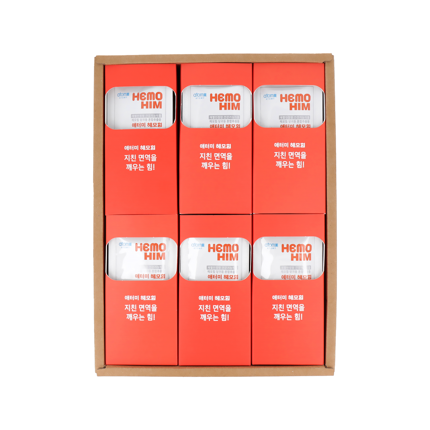 ATOMY [Only Expedited Shipping] Atomy HemoHIM Herbal Extract 20ml x 60 Pack - daily care - front bottle shot