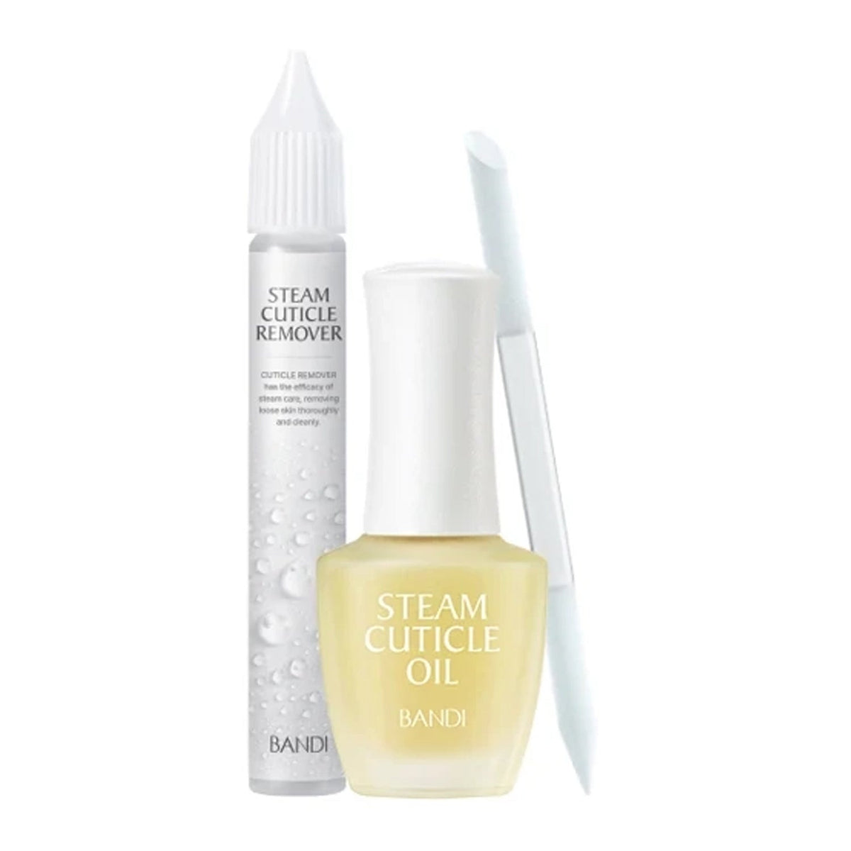 BANDI BANDI Steam Cuticle 3-Step Care Set - hydrating - front bottle shot