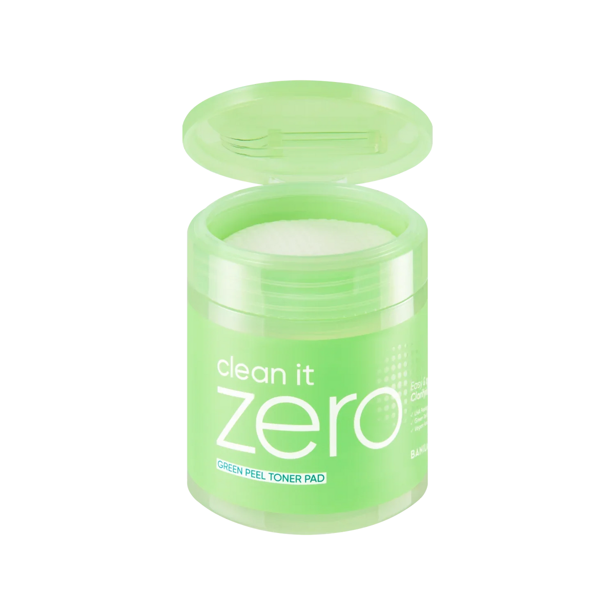 BANILA CO BANILA CO Clean It Zero Green Peel Toner Pad 70EA 200ml - soothing - front bottle shot