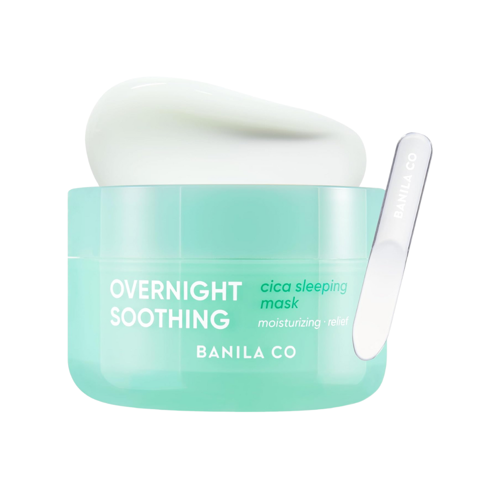 BANILA CO BANILA CO Overnight Soothing Cica Sleeping Mask 100ml - hydrating - front bottle shot