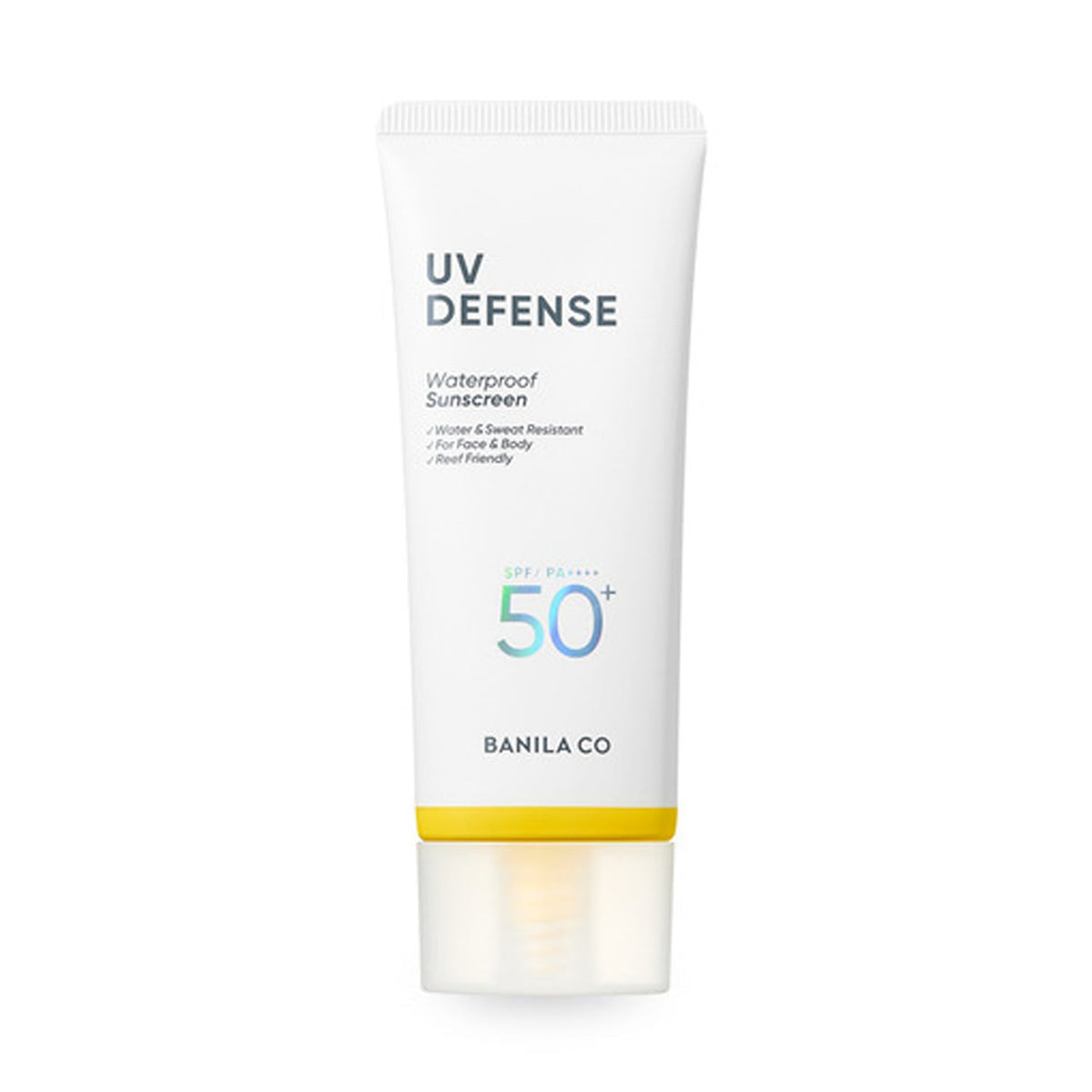 BANILA CO BANILA CO UV Defense Waterproof Sunscreen 100ml - soothing - front bottle shot