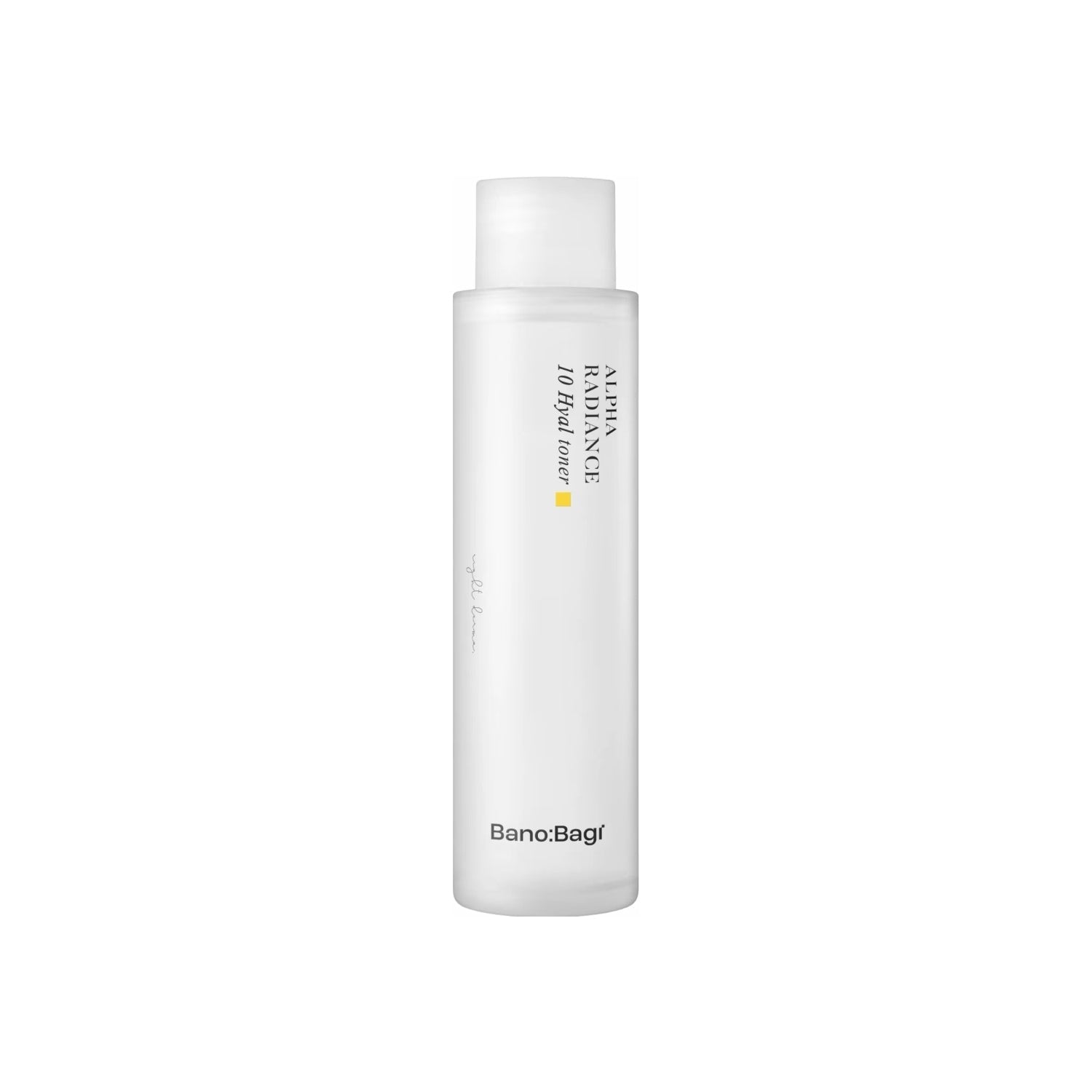 BANOBAGI BANOBAGI Alpha Radiance 10 Hyal Toner 120ml - brightening - front bottle shot