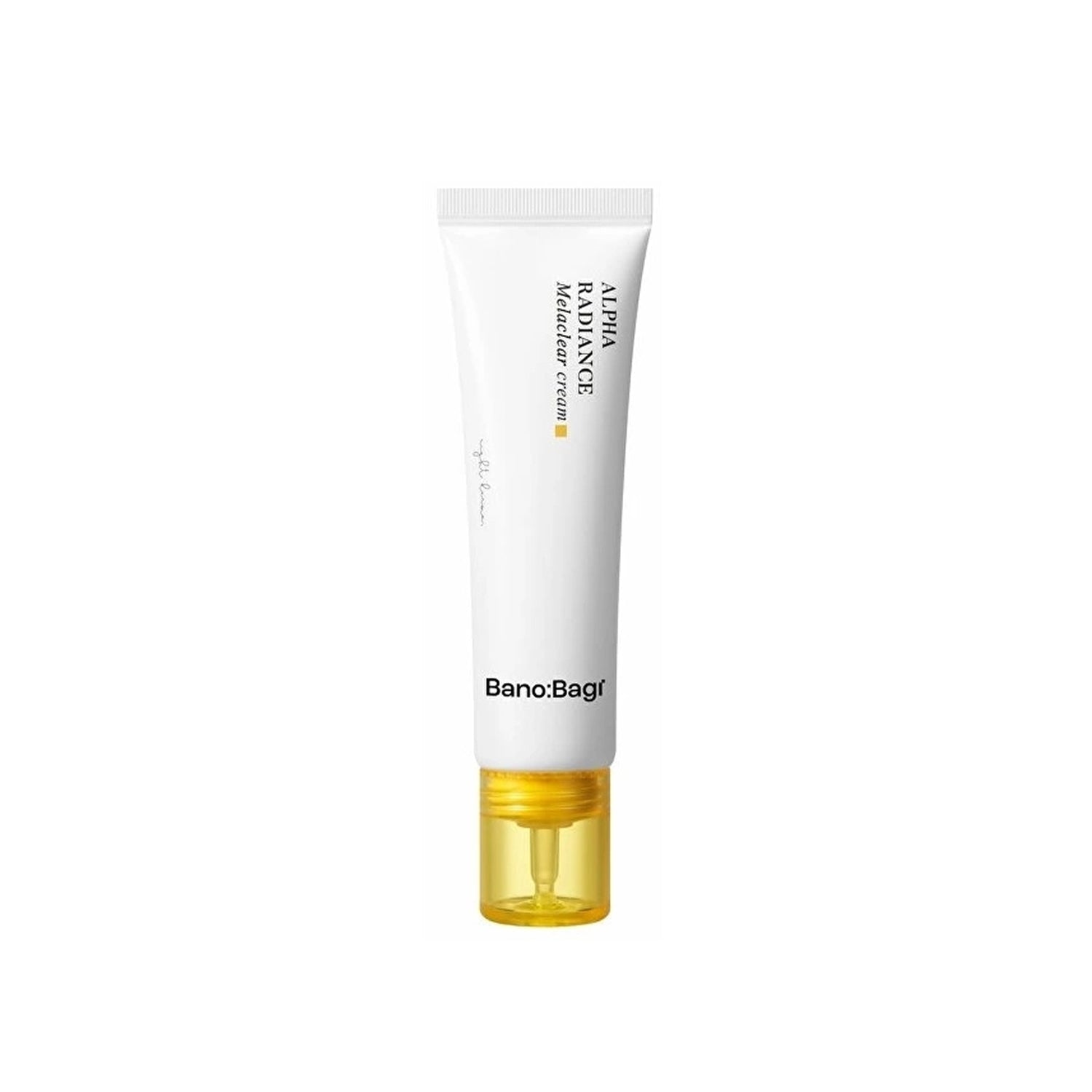 BANOBAGI BANOBAGI Alpha Radiance Melaclear Cream (Tube Type) - hydrating - front bottle shot