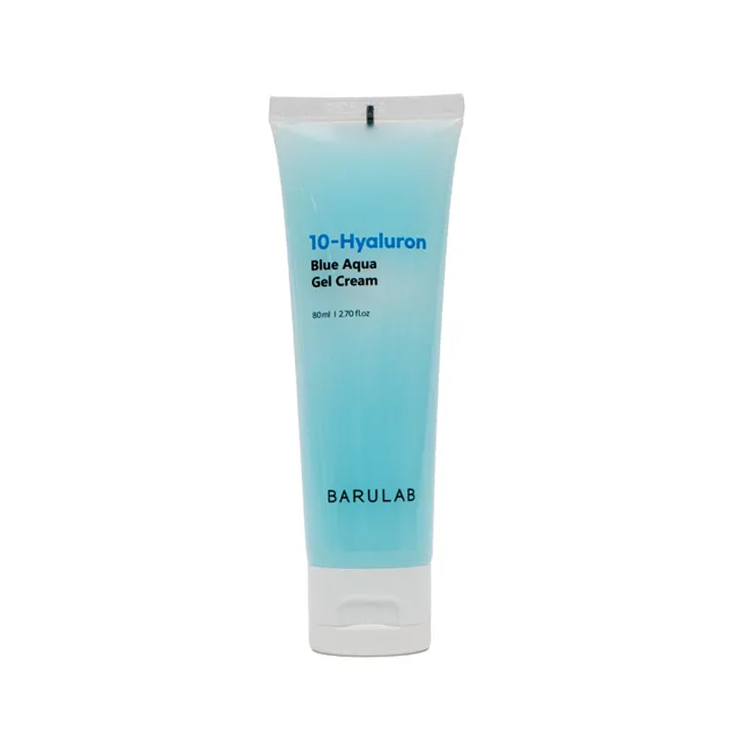 BARULAB BARULAB 10-Hyaluron Blue Aqua Gel Cream 80ml - hydrating - front bottle shot