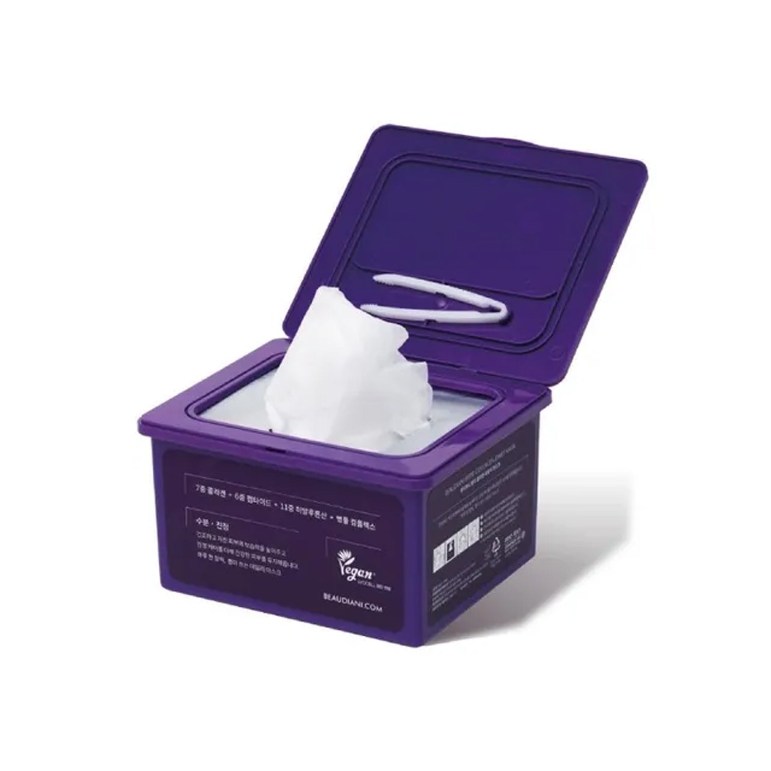BEAUDIANI BEAUDIANI Pepti Collagen Daily Mask 31 sheets - hydrating - front bottle shot