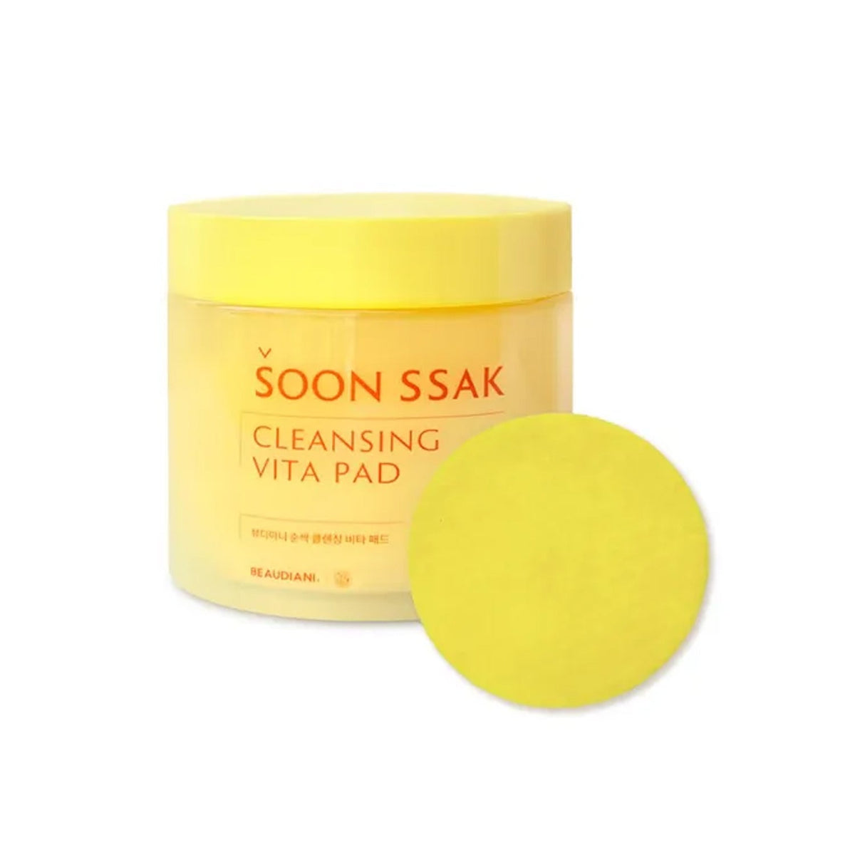 BEAUDIANI BEAUDIANI Soon Ssak Cleansing Vita Pad 50ea - hydrating - front bottle shot