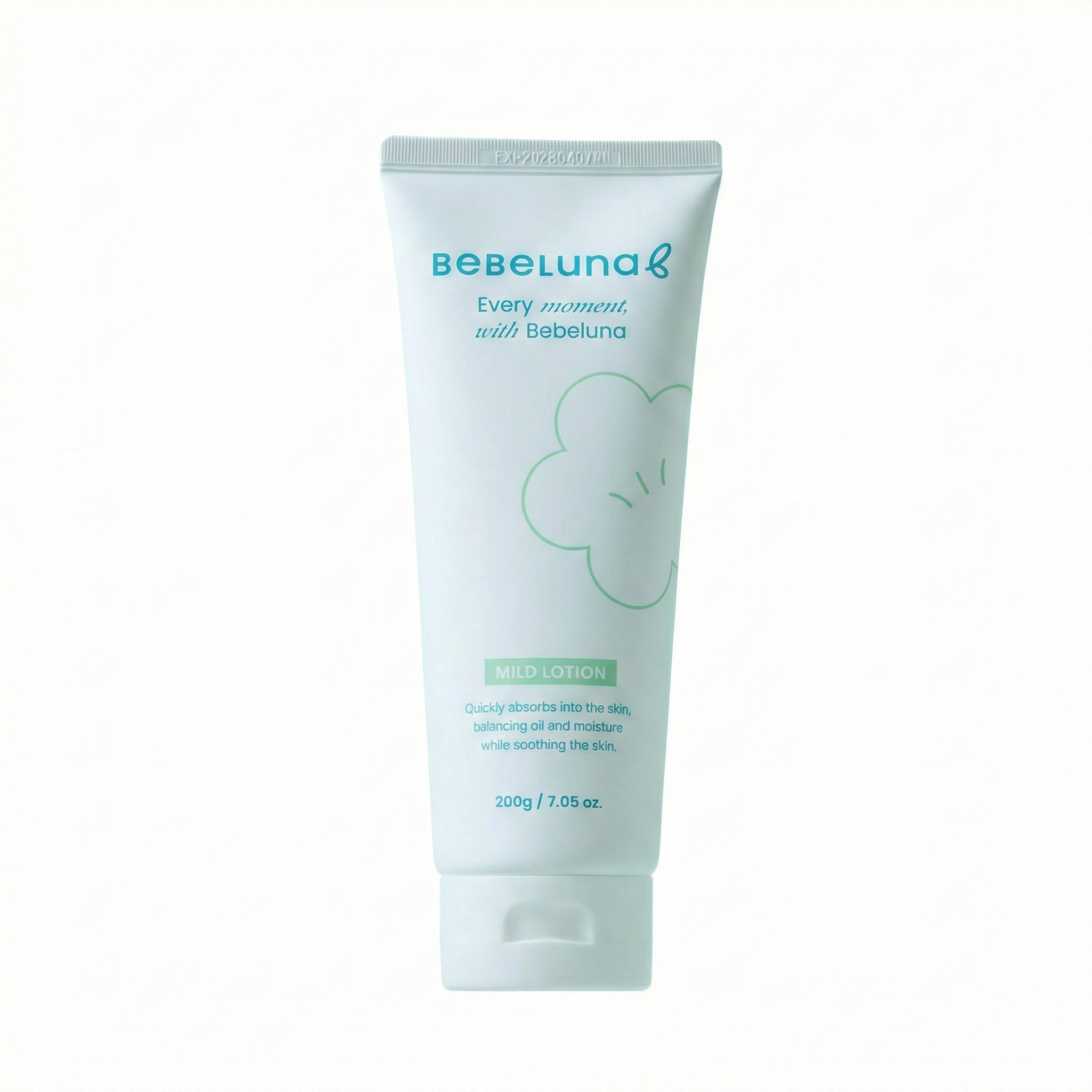 BEBELUNA BEBELUNA Mild Lotion 200g - hydrating - front bottle shot