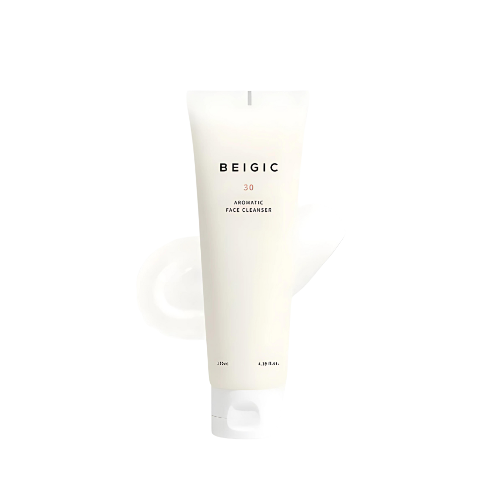 BEIGIC BEIGIC Aromatic Face Cleanser 130ml - hydrating - front bottle shot