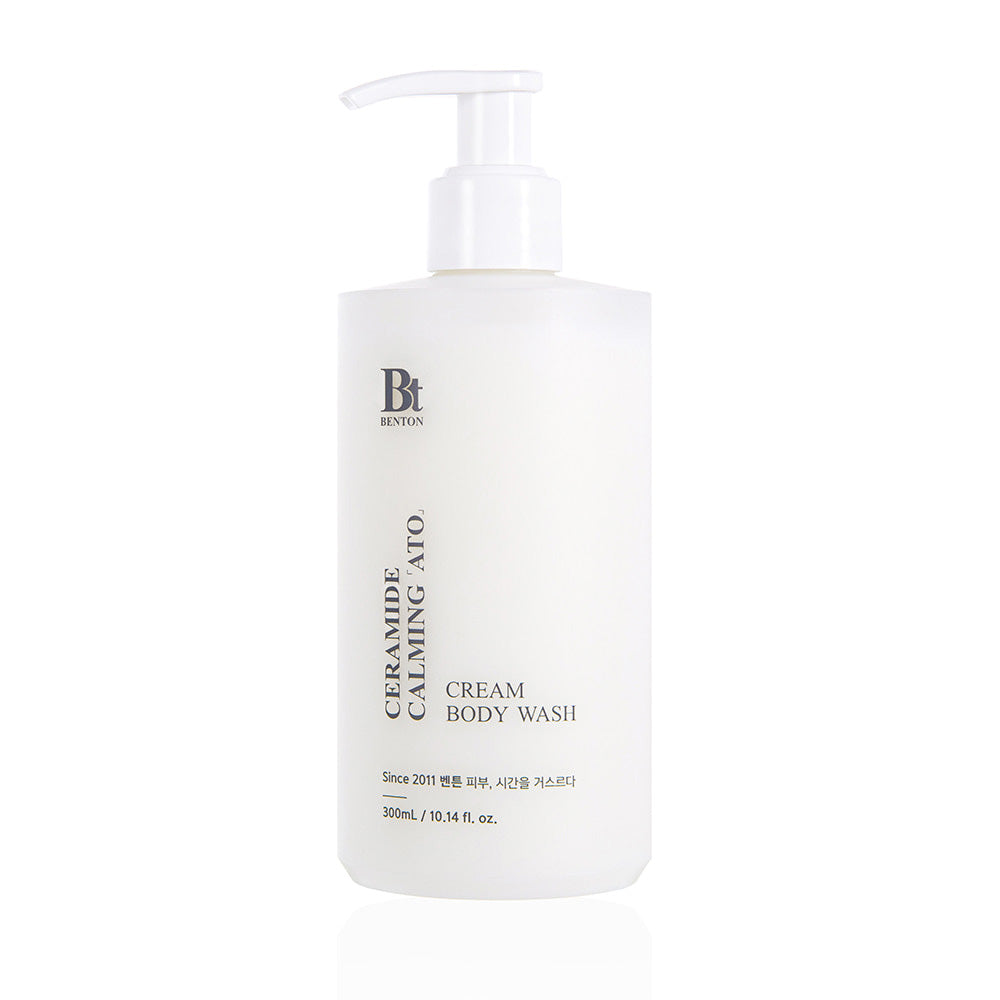 BENTON BENTON Ceramide Calming Ato Cream Body Wash 300ml - hydrating - front bottle shot