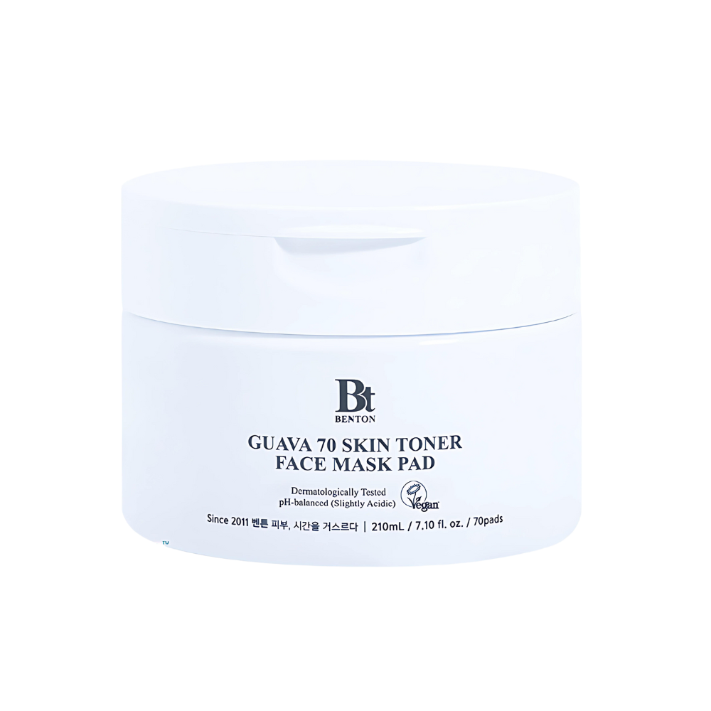 BENTON BENTON Guava 70 Skin Toner Face Mask Pad 210ml * 70 Sheets - daily care - front bottle shot