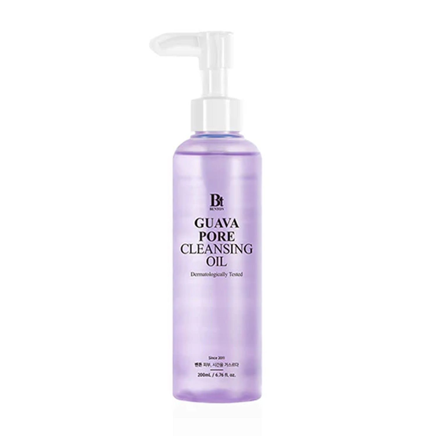 BENTON BENTON Guava Pore Cleansing Oil 200ml - pore care - front bottle shot