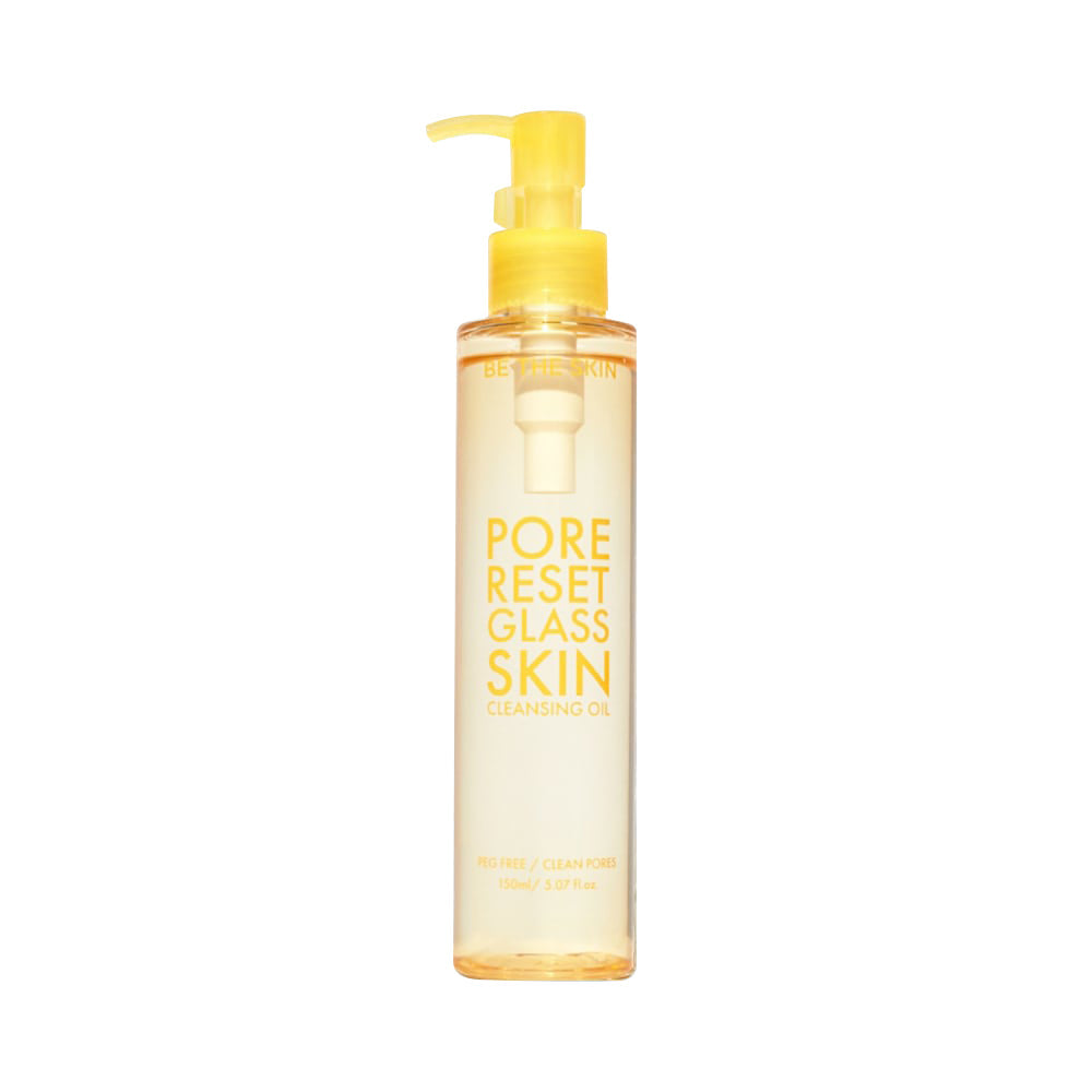 BE THE SKIN BE THE SKIN Pore Reset Glass Skin Cleansing Oil 150ml - soothing - front bottle shot