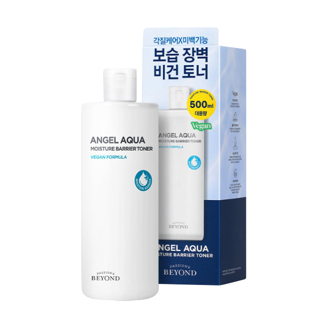 BEYOND BEYOND Angel Aqua Moisture Barrier Toner 500ml - hydrating - front bottle shot
