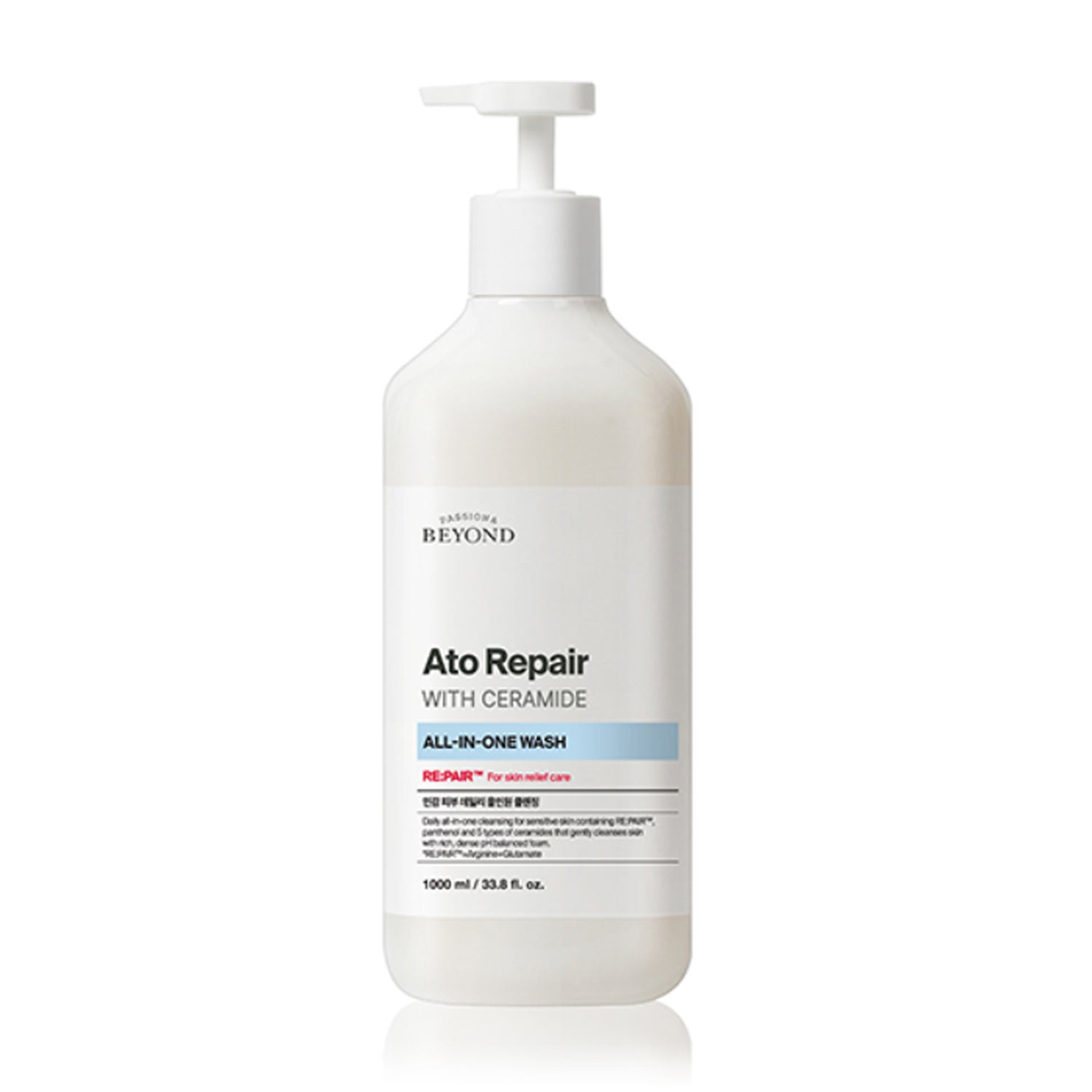 BEYOND BEYOND Ato Repair All-in-One Wash 1L - hydrating - front bottle shot