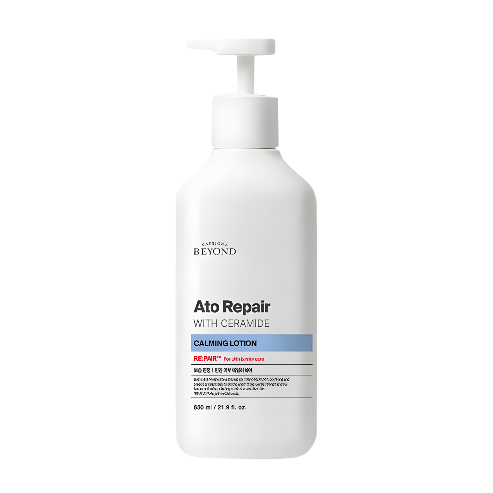 BEYOND BEYOND Atolife Repair Calming Lotion 650ml - hydrating - front bottle shot