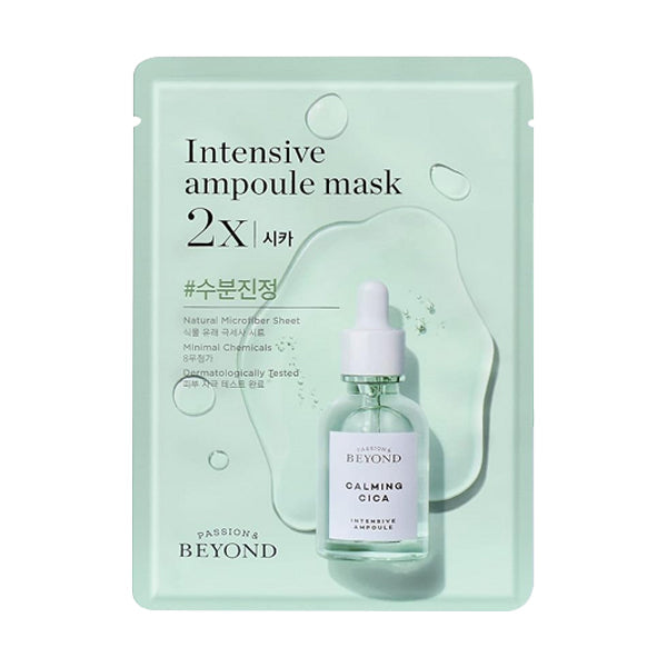 BEYOND BEYOND Intensive Ampoule Mask 2X 25ml Cica - hydrating - front bottle shot