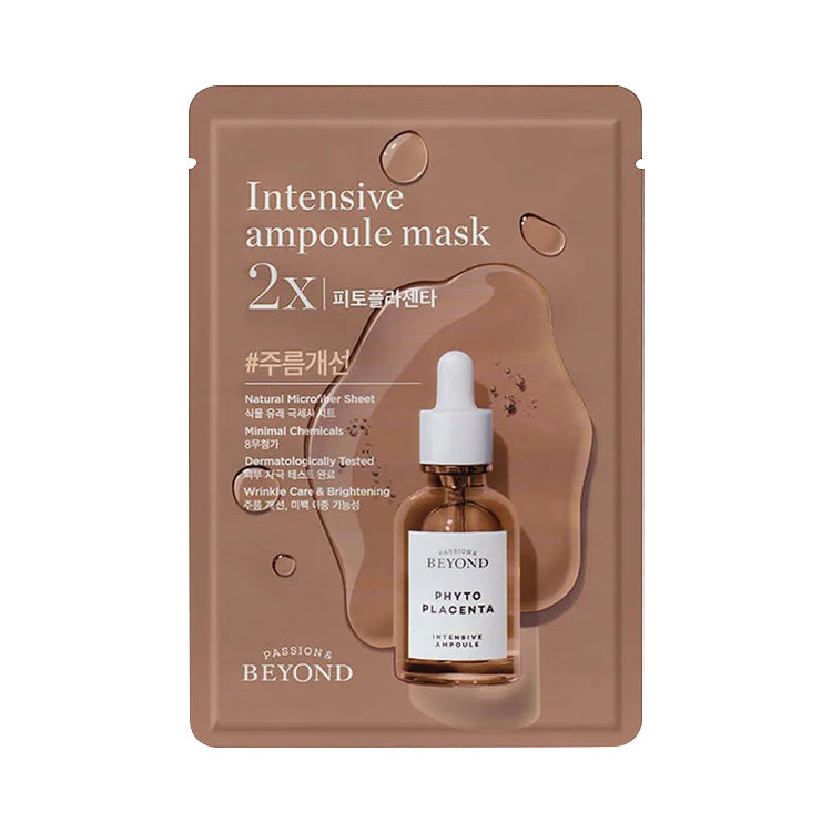 BEYOND BEYOND Intensive Ampoule Mask 2X 25ml Phyto Placenta - anti-aging - front bottle shot
