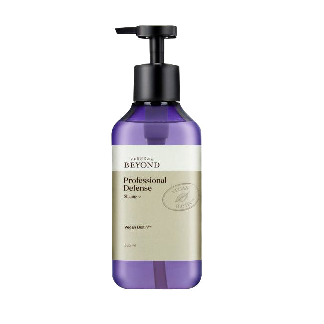 BEYOND BEYOND Professional Defense Shampoo 500ml - nourishing - front bottle shot