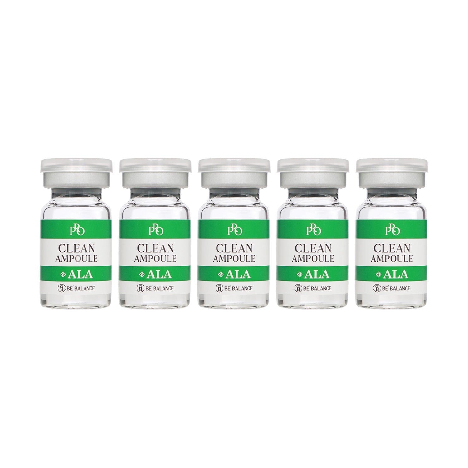 BE’BALANCE BE’BALANCE PRO Clean Ampoule 7ml × 5ea - soothing - front bottle shot