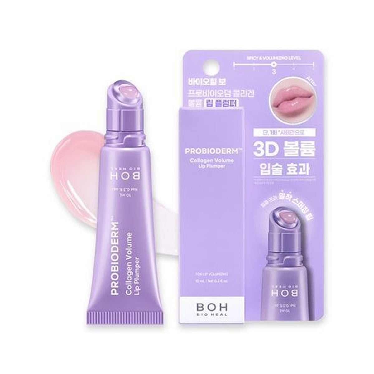 BIOHEAL BOH BIOHEAL BOH Probioderm Collagen Volume Lip Plumper 10ml - anti-aging - front bottle shot