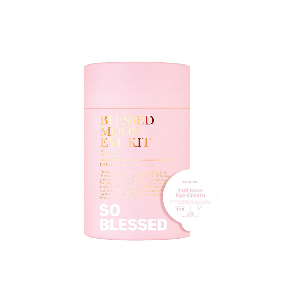 BLESSED MOON BLESSED MOON Eye Kit (Full Face Eye Cream) - hydrating - front bottle shot