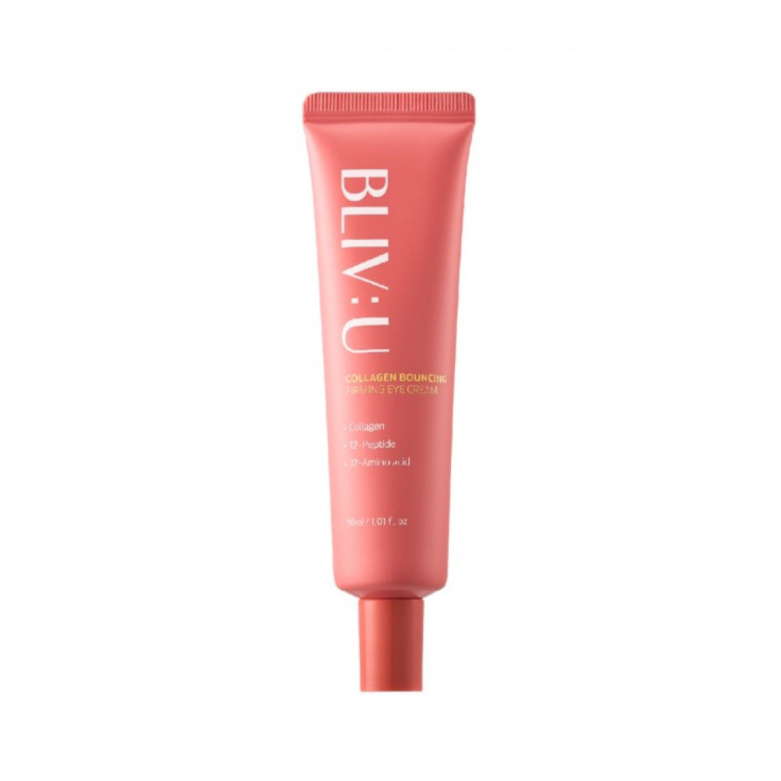 BLIV:U BLIV:U Collagen Bouncing Firming Eye Cream 30ml - hydrating - front bottle shot