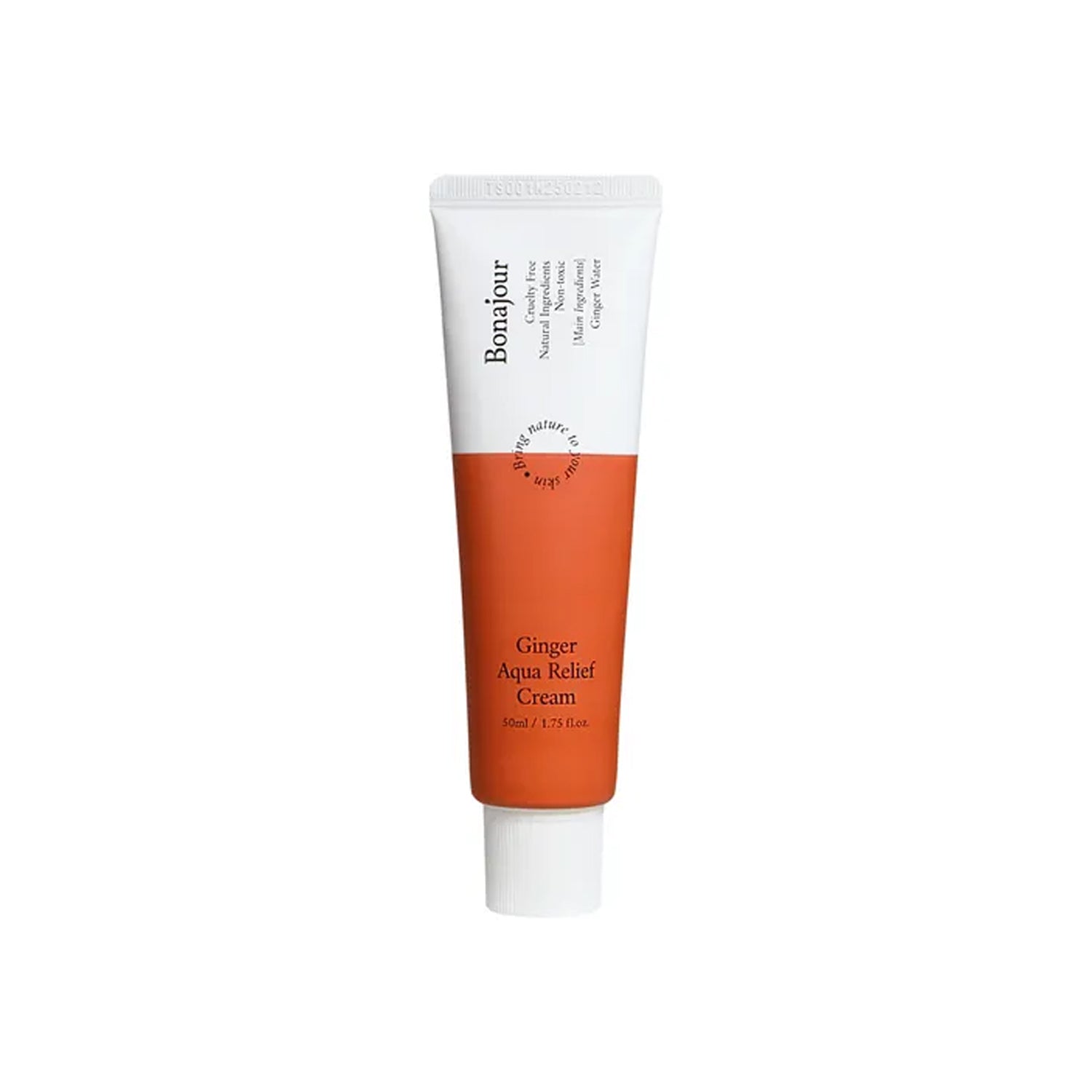 BONAJOUR BONAJOUR Ginger Aqua Relief Cream 50ml - hydrating - front bottle shot