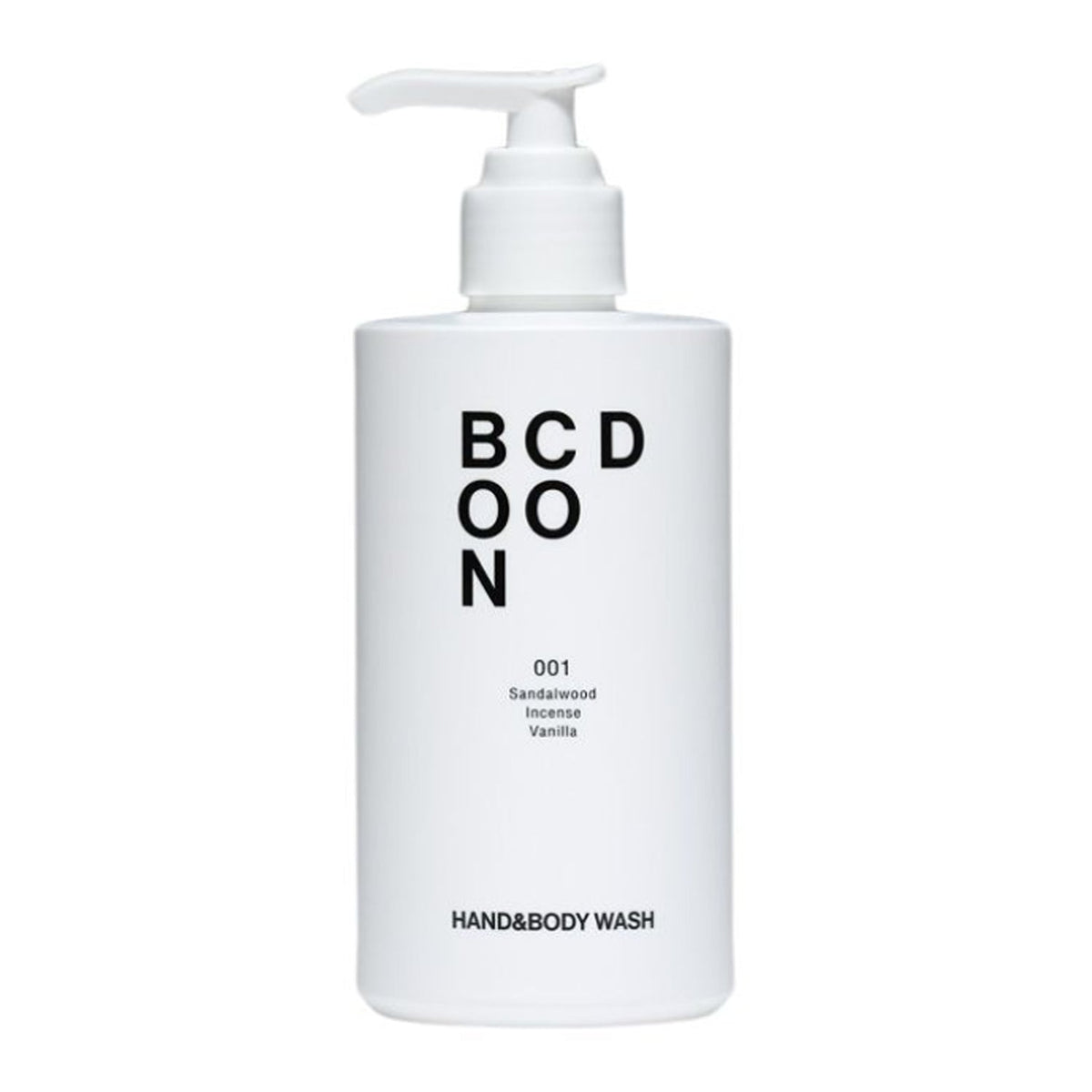 BONCOD BONCOD Perfume Hand & Body Wash 001 Sandalwood 300ml - daily care - front bottle shot