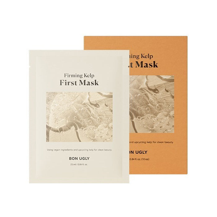 BON UGLY BON UGLY Firming Kelp First Mask 25ml 10ea - brightening - front bottle shot