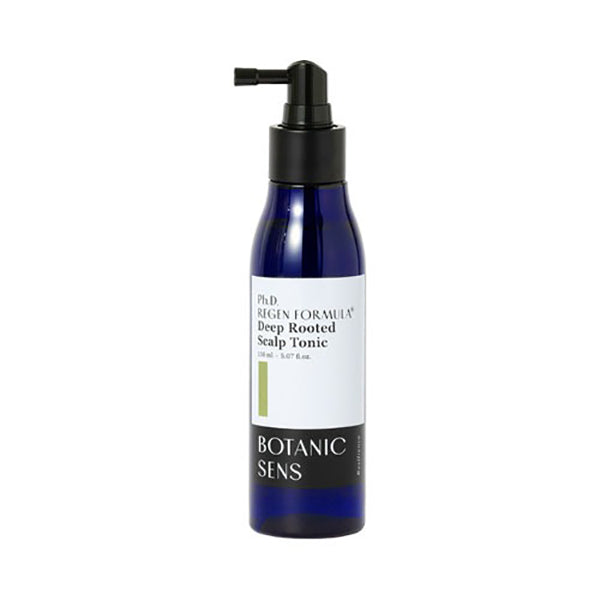BOTANICSENS BOTANICSENS Ph.D. Regen Formula Deep Rooted Scalp Tonic 150ml - nourishing - front bottle shot