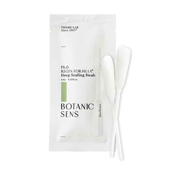BOTANICSENS BOTANICSENS Ph.D. Regen Formula Deep Scaling Swab 6ml 2 swab 7ea - daily care - front bottle shot