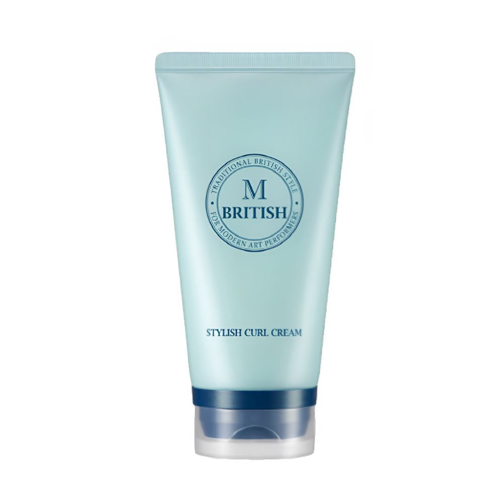BRITISH M BRITISH M Stylish Curl Cream 150ml - nourishing - front bottle shot