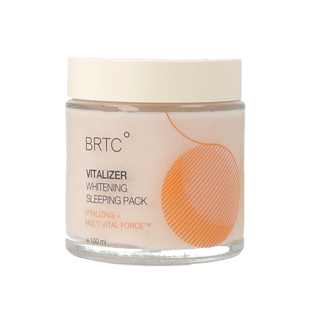 BRTC BRTC Vitalizer Whitening Sleeping Pack 100ml - hydrating - front bottle shot